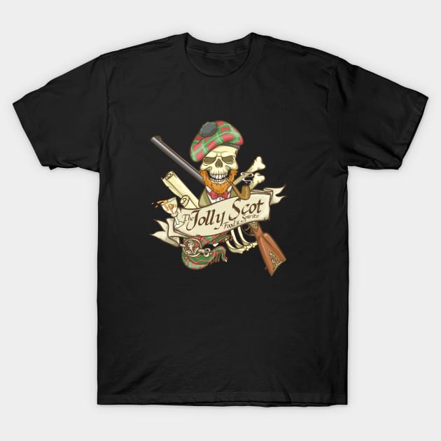 The Jolly Scot T-Shirt by ZombieNinjas